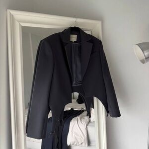 Designer oversized blazer